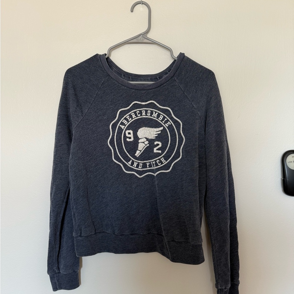 Abercrombie & Fitch Charcoal Knit Top